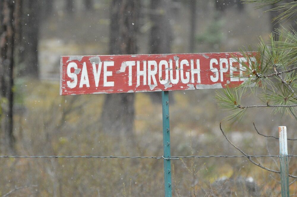 02-10 the porch burma shave sign.JPG
